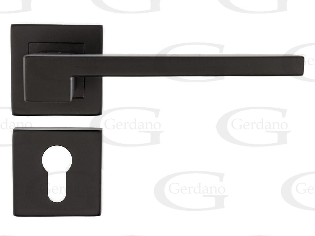 Дръжки Gerdano SQ 009 BL със секретна  розетка, черни цена @include('partials.price', ['price' => $product['min_price']])